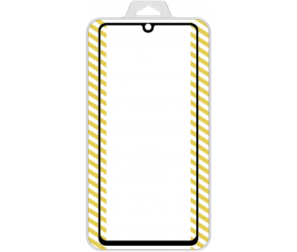 Folie Protectie Ecran OEM pentru Samsung Galaxy A31, Sticla securizata, Full Face, Full Glue, 5D, Neagra