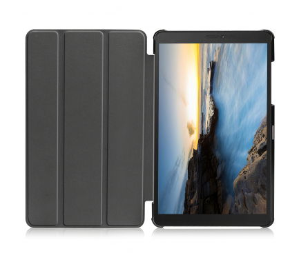 Husa Tableta TPU Tech-Protect SmartCase pentru Samsung Galaxy Tab A 8.0 (2019), Neagra