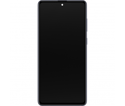 Display cu Touchscreen Samsung Galaxy Note10 Lite N770, cu Rama, Negru, Service Pack GH82-22055A