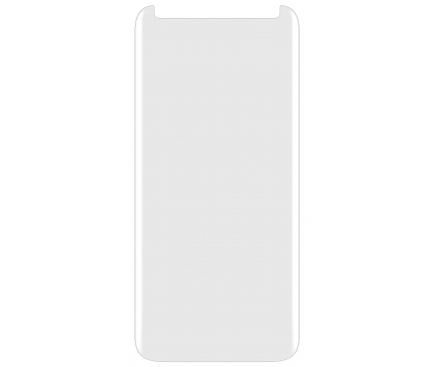 Folie Protectie Ecran BLUE Shield pentru Apple iPhone 11 / Apple iPhone XR, Sticla securizata, Full Face, Full Glue, 3D, UV
