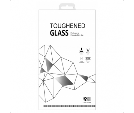 Folie Protectie Ecran OEM pentru Samsung Galaxy A71 A715, Sticla securizata, Full Face, Full Glue, 6D, Neagra, Blister 