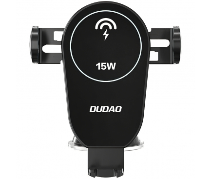 Incarcator Auto Wireless Dudao F1Pro, Quick Charge, 15W, Negru