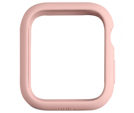 Husa UNIQ Lino pentru Apple Watch 44mm Series, Roz