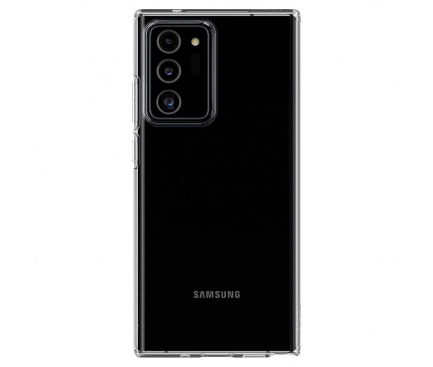 Husa TPU Spigen Liquid Crystal pentru Samsung Galaxy Note 20 Ultra N985 / Samsung Galaxy Note 20 Ultra 5G N986, Transparenta ACS01389