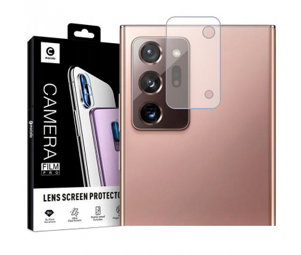 Folie Protectie Camera spate Mocolo pentru Samsung Galaxy Note 20 N980 / Samsung Galaxy Note 20 5G N981, Sticla securizata, 9H, 2.5D