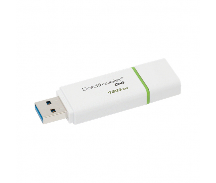 Memorie Externa Kingston G4, 128Gb, USB 3.0, Alba-Verde DTIG4/128GB