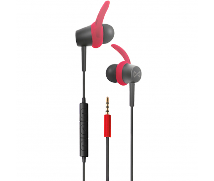 Handsfree Casti In-Ear Bluetooth Forever 4Sport SP-100, Rosu