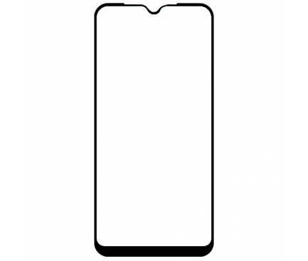 Folie de protectie Ecran OEM pentru Samsung Galaxy A10 A105, Sticla Securizata, Full Glue, 9D, Neagra