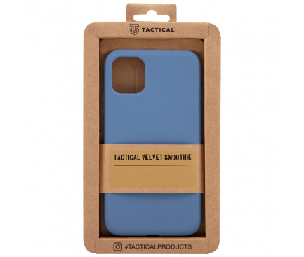 Husa TPU Tactical Velvet Smoothie pentru Apple iPhone 11, Avatar, Albastra