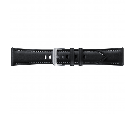 Curea ceas Samsung Galaxy Watch3 45mm / Galaxy Watch 46mm, 22 mm, Neagra ET-SLR84LBEGEU
