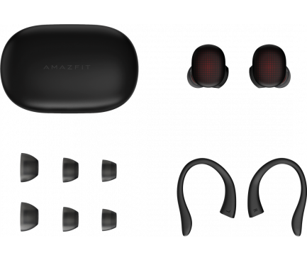 Handsfree Casti Bluetooth Amazfit PowerBuds Dynamic, Ear-hook, In-ear, Negru