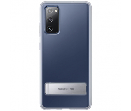 Husa Samsung Galaxy S20 FE G780 / Samsung Galaxy S20 FE 5G G781, Standing Cover, Transparenta EF-JG780CTEGEU