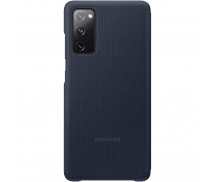 Husa Plastic Samsung Galaxy S20 FE G780 / Samsung Galaxy S20 FE 5G G781, Clear View, Bleumarin EF-ZG780CNEGEE