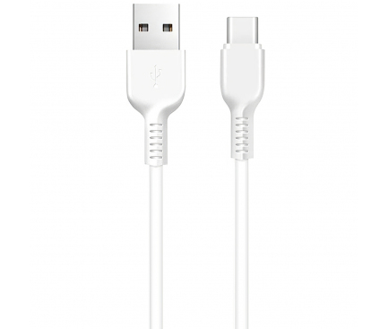 Cablu Date si Incarcare USB-A - USB-C HOCO X20, 18W, 1m, Alb