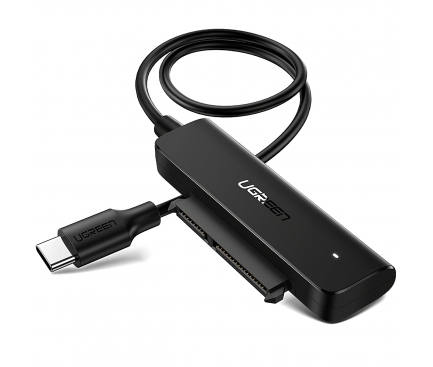 Adaptor HDD SSD UGREEN CM321, SATA - USB Type-C, Transfer Date Max 5Gbps, Negru