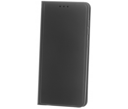 Husa Piele OEM Smart Skin pentru Samsung Galaxy A21s, Neagra