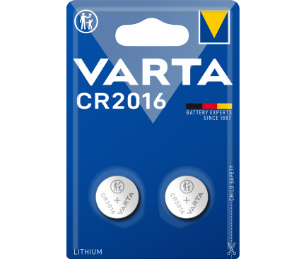 Baterie Varta, CR2016, Set 2 bucati
