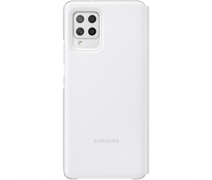 Husa pentru Samsung Galaxy A42 5G A426, Samsung, S-View, Alba EF-EA426PWEGEE