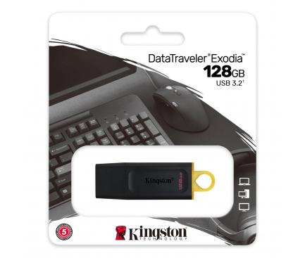 Memorie Externa USB-A 3.2 Kingston DT Exodia, 128Gb DTX/128GB