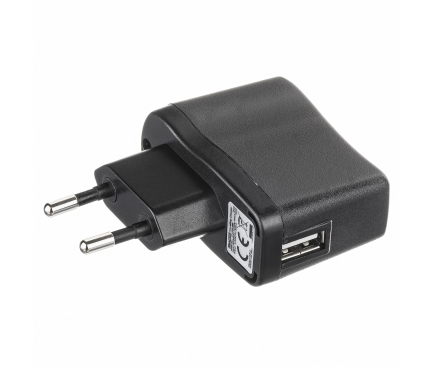Incarcator Retea USB MaxCom UT-090E-5005, 1 X USB, Negru