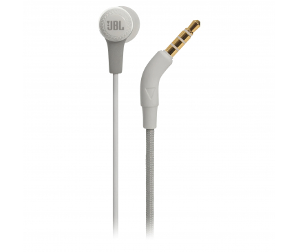 Handsfree Casti In-Ear JBL E15, Cu microfon, 3.5 mm, Alb