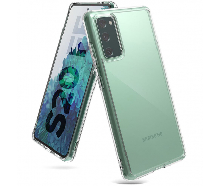 Husa Plastic - TPU Ringke Fusion pentru Samsung Galaxy S20 FE G780, Transparenta FSSG0088