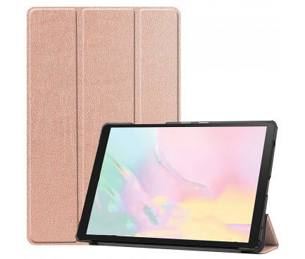 Husa Tableta TPU Tech-Protect SmartCase pentru Samsung Galaxy Tab A7 10.4 (2020), Roz Aurie