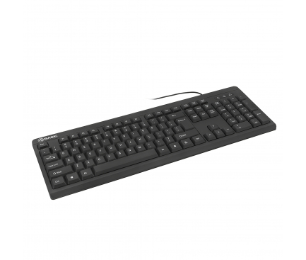 Tastatura USB Tellur Basic, cu fir, Neagra TLL491031