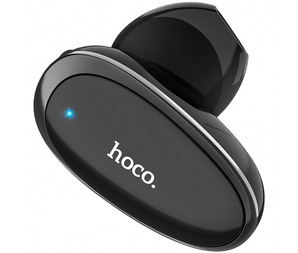 Handsfree Casca Bluetooth HOCO Voicebusiness E46, SinglePoint, Negru