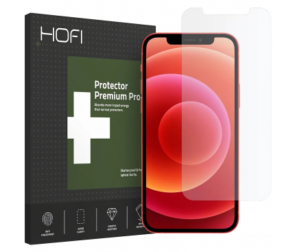 Folie Protectie Ecran HOFI pentru Apple iPhone 12 / Apple iPhone 12 Pro, HYBRID, Sticla Flexibila