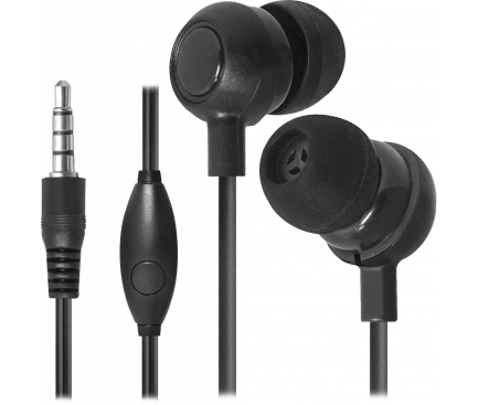 Handsfree Casti In-Ear Defender Pulse 429, Cu microfon, 3.5 mm, 1.1m, Negru