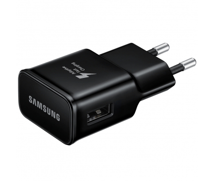 Incarcator Retea USB Samsung EP-TA20, Fast Charging, 15W, 1 X USB, Negru EP-TA20EBENGEU