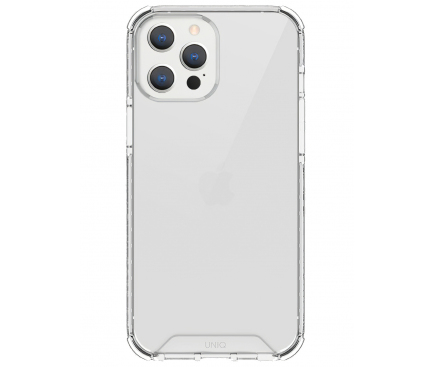 Husa Plastic - TPU UNIQ Combat Antisoc pentru Apple iPhone 12 Pro Max, Transparenta
