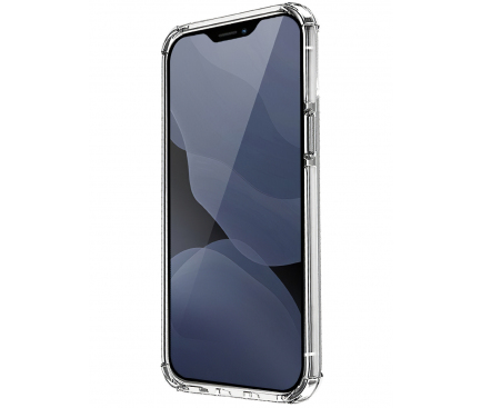 Husa Plastic - TPU UNIQ Combat Antisoc pentru Apple iPhone 12 Pro Max, Transparenta