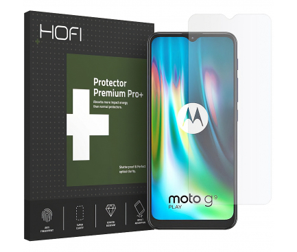 Folie Protectie Ecran HOFI pentru Motorola Moto G9 Play / Motorola Moto E7 Plus, Sticla Flexibila, Hybrid 0.2mm, 7H