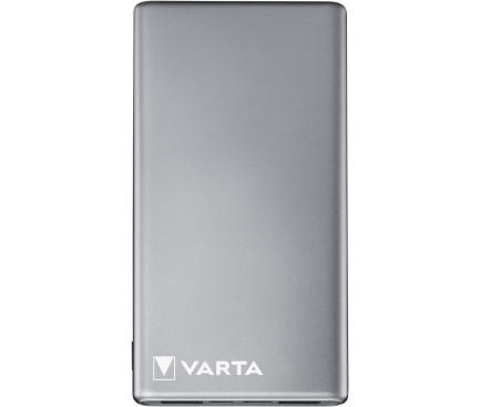 Baterie Externa Varta Fast Energy, 10000mAh, 18W, QC + PD, 2 x USB-A - 1 x USB-C, Gri 57981101111