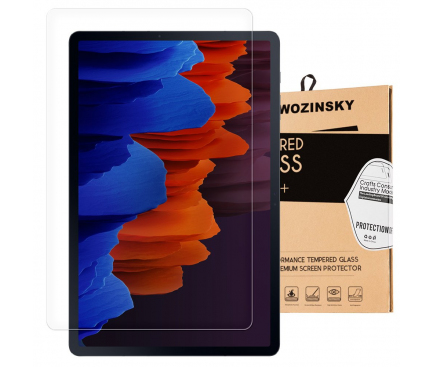 Folie Protectie Ecran WZK pentru Samsung Galaxy Tab S7 T870 / Samsung Galaxy Tab S7 T875 / Samsung Galaxy Tab S8 X700 / Samsung Galaxy Tab S8 X706, Sticla securizata, 9H, PRO+
