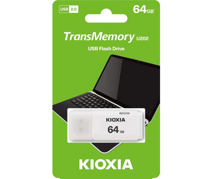 Memorie Externa USB-A KIOXIA U202, 64Gb LU202W064GG4