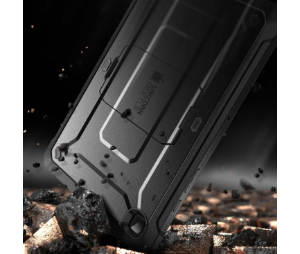 Husa Tableta Plastic - TPU Supcase UNICORN BEETLE pentru Samsung Galaxy Tab A7 10.4 (2020), Neagra