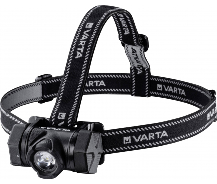 Lanterna Varta H20 Pro INDESTRUCTIBLE, Frontala Outdoor, LED/4W/350lm, IP67, Gri