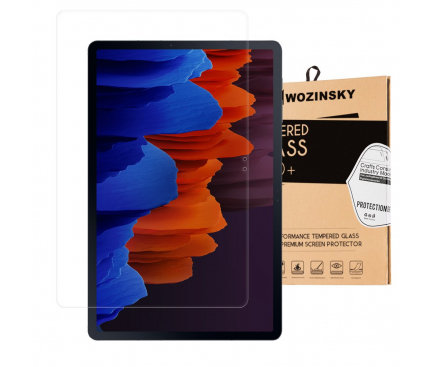 Folie Protectie Ecran WZK pentru Samsung Galaxy Tab S7 Plus T970, Sticla securizata, 9H, PRO