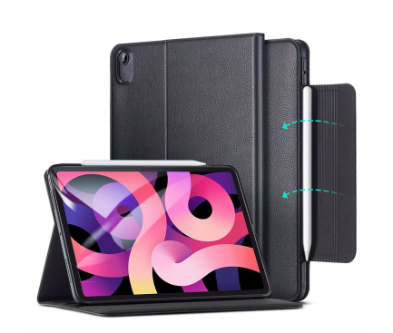 Husa Tableta Piele - TPU ESR Business pentru Apple iPad Air (2020), Neagra