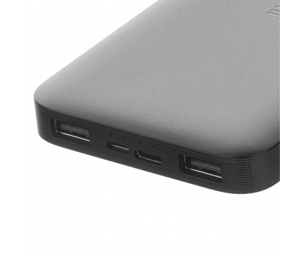 Baterie Externa Powerbank Xiaomi Redmi PB100LZM, 10000 mA, Standard Charge 5V, 2 x USB, Neagra