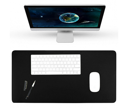MousePad BUBM Double-sided, 90 x 45cm, Negru