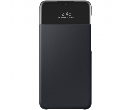 Husa Samsung Galaxy A32 5G A326, S View Wallet, Neagra EF-EA326PBEGEE