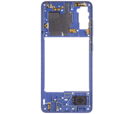 Carcasa Mijloc Samsung Galaxy A41, Albastra 