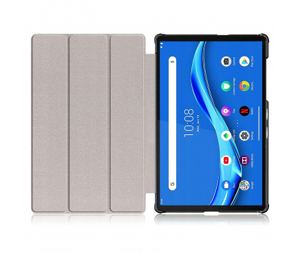 Husa Tableta TPU Tech-Protect SmartCase pentru Lenovo Tab M10 HD Gen 2, Roz Aurie