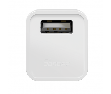 Adaptor USB Wireless Sonoff Smart M0802010006, 5 V / 2.5 A, Compatibil cu Google Home / Alexa, Alb