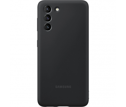Husa TPU Samsung Galaxy S21 5G, Neagra EF-PG991TBEGWW
