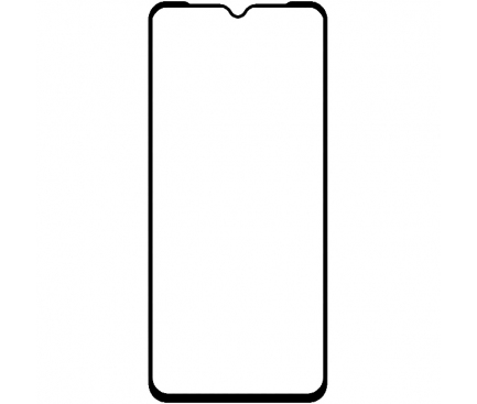 Folie Protectie Ecran OEM pentru Xiaomi Redmi 9A / Xiaomi Redmi 9C, Sticla securizata, Full Face, Full Glue, 5D, 0.3mm, Neagra